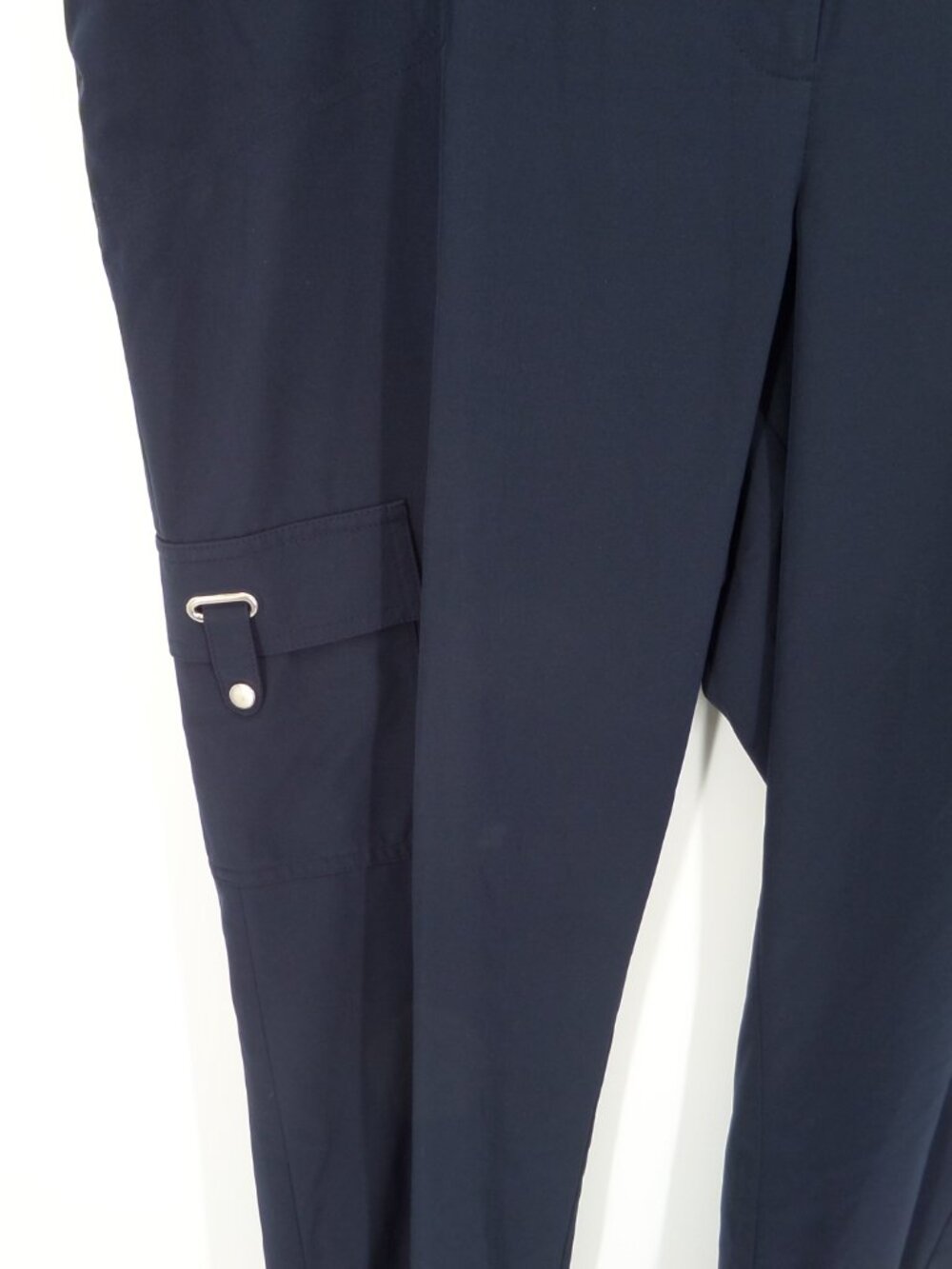Chico's Zenergy Women's All Seasons Navy Blue Wide Leg Pants Size 3 US 16 - Picture 2 of 8